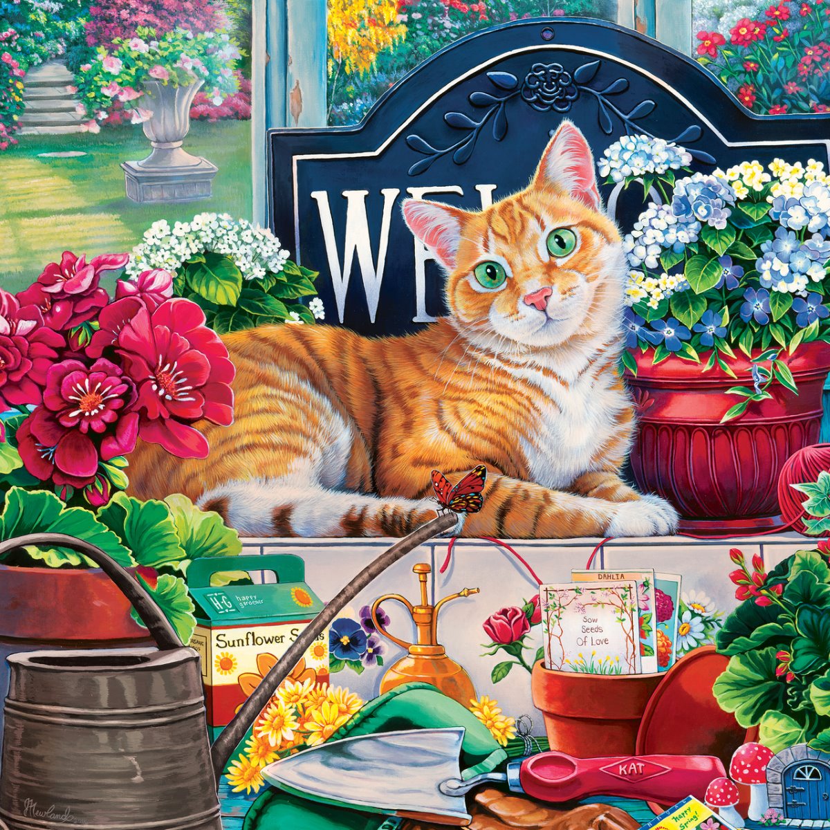 Cat-ology Blossom, Jenny Newland (1000pcs)