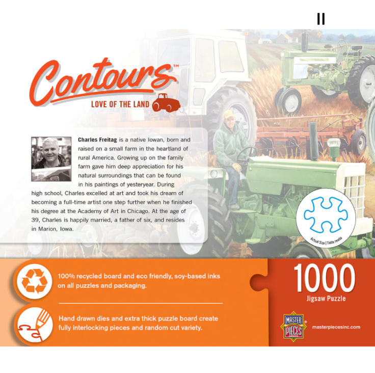Contours Shaped - Love of the Land (1000pcs)