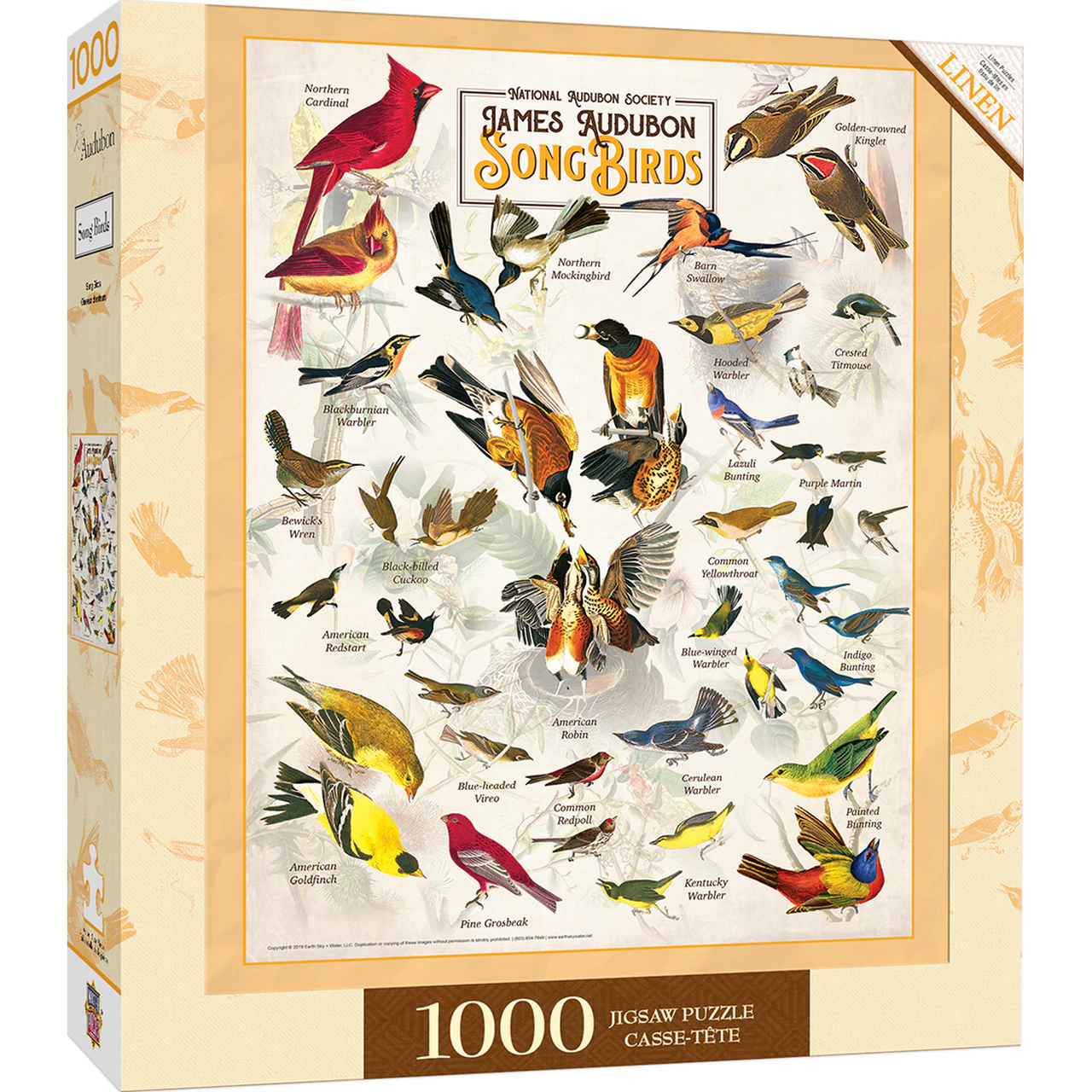 Poster Art - Audubon Songbirds