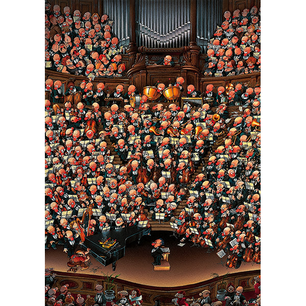 Orchestre, Loup (boîte triangulaire) (2000pcs)