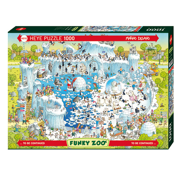 Funky Zoo: Polar Habitat, Marino Degano (1000pcs)