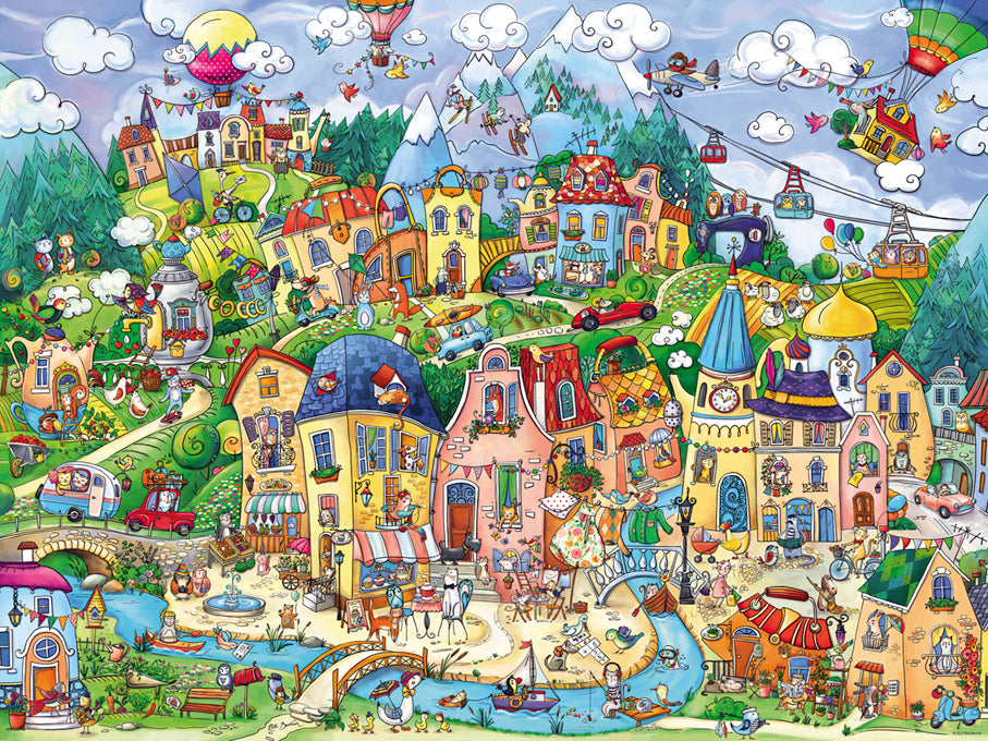 Happytown, Berman (Triangular Box) (1500pcs)