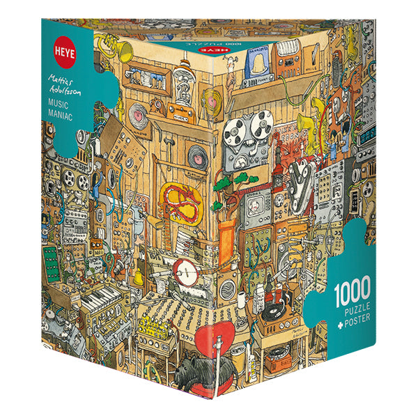 Music Maniac, Adolfsson (Triangular Box) (1000pcs)