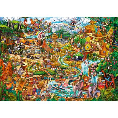 Safari exotique, Berman (boîte triangulaire) (2000pcs)