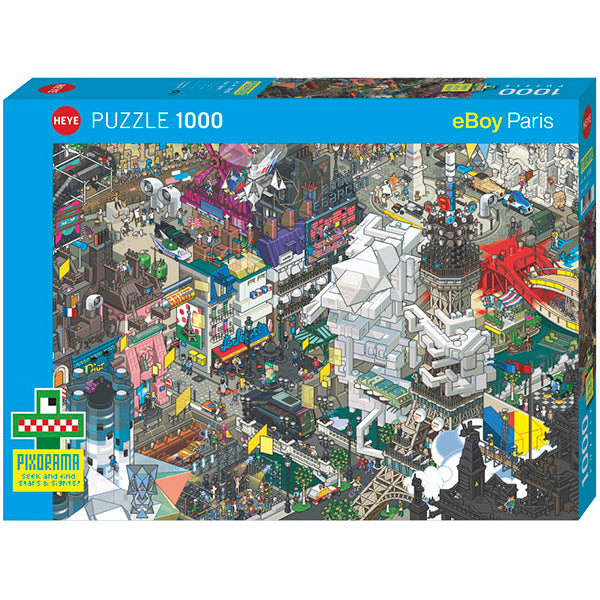 Pixorama - Paris Quest, eBoy (1000pcs)