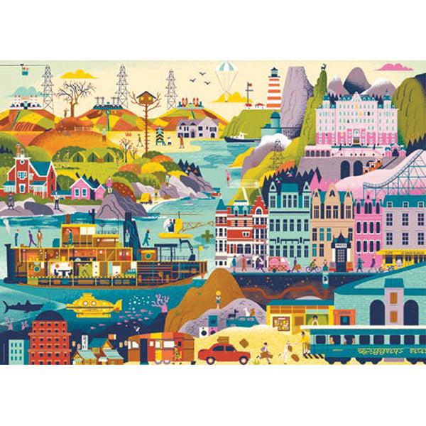 Movie Masters:  Wes Anderson Films (1000pcs)
