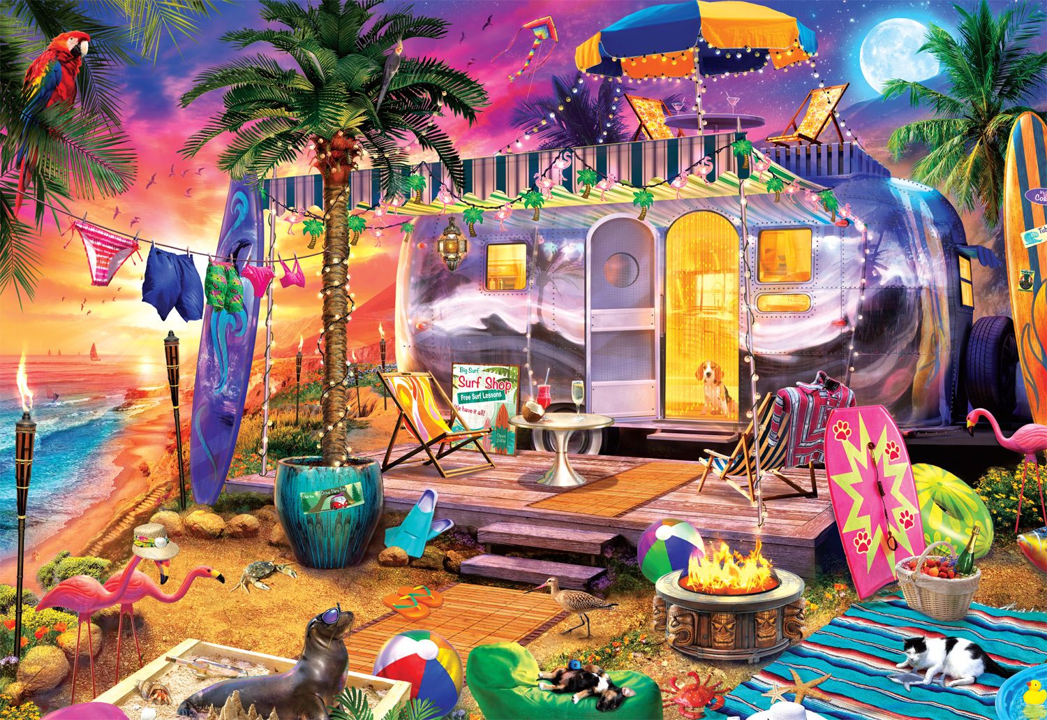 Holidies de plage (2000pcs)