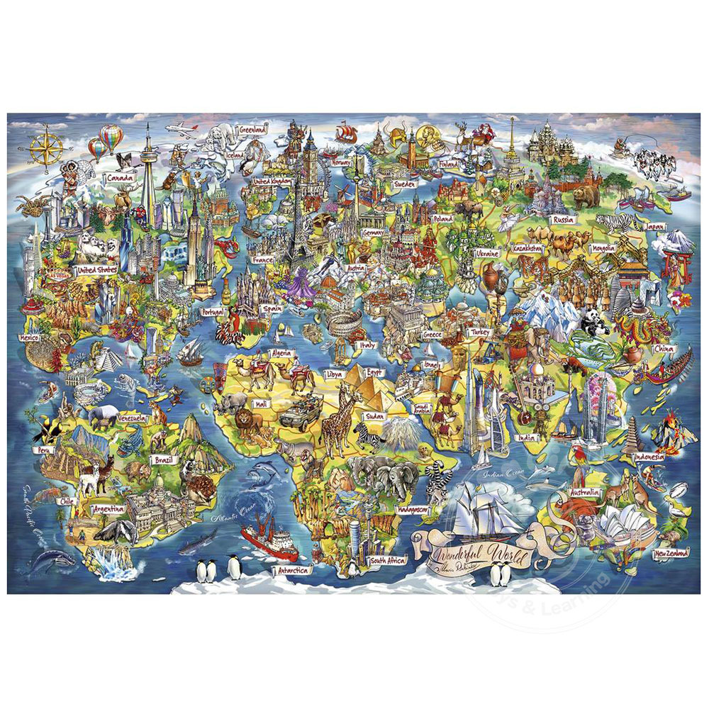 Monde merveilleux, 2000pc