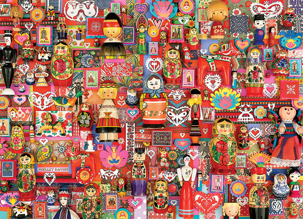 Dollies, Shelley Davies (1000pcs)