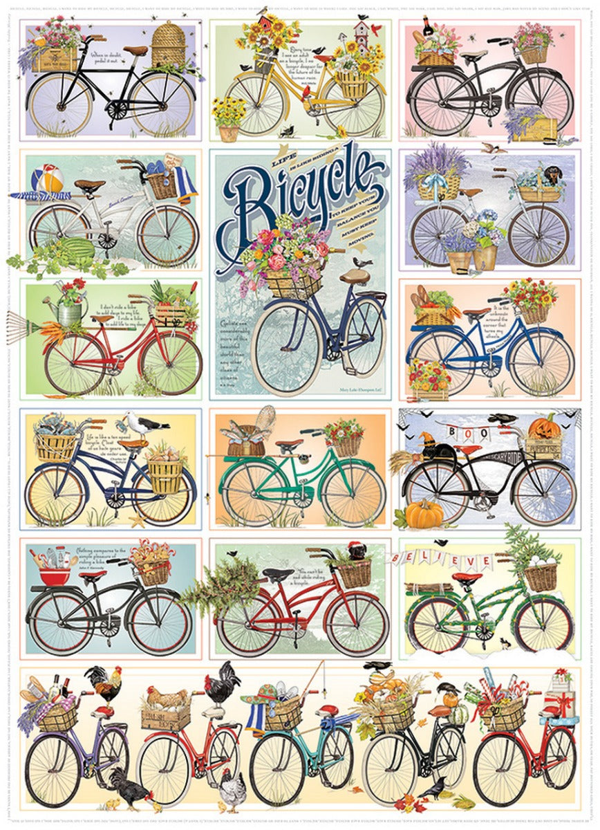 Bicycles, Mary Lake-Thompson