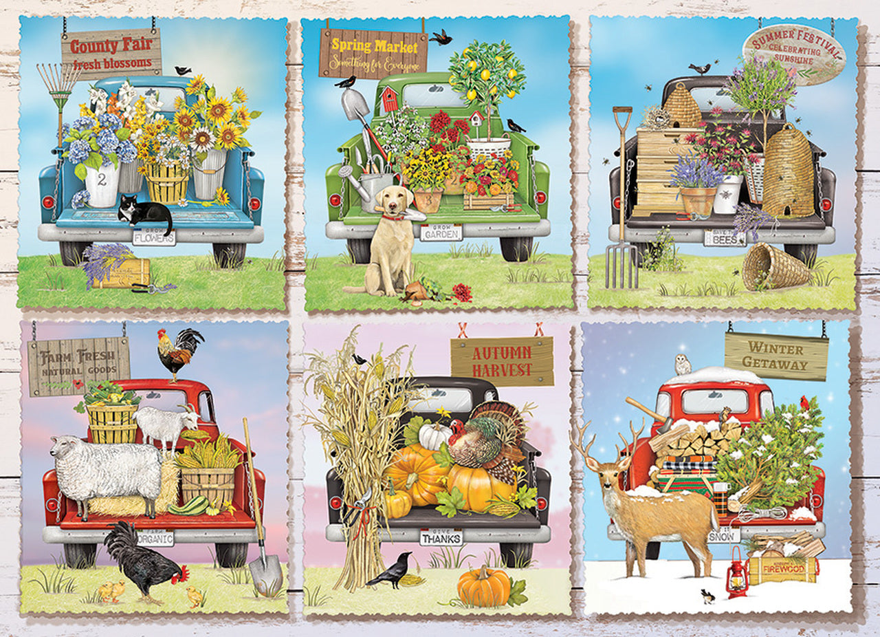 Farmer's Market Trucks, Mary Lake-Thompson