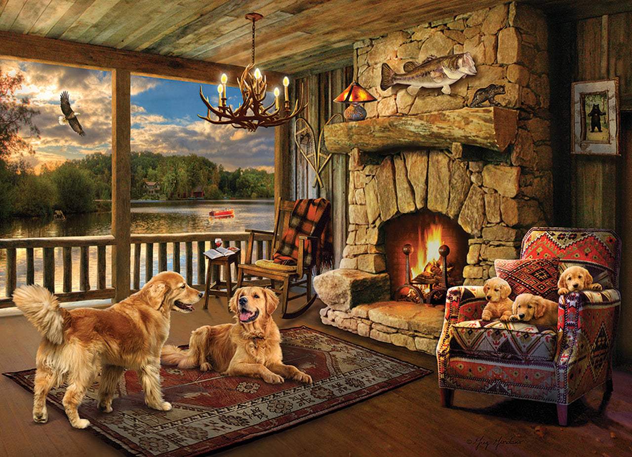 Lakeside Cabin, Greg Giordano (1000pcs)