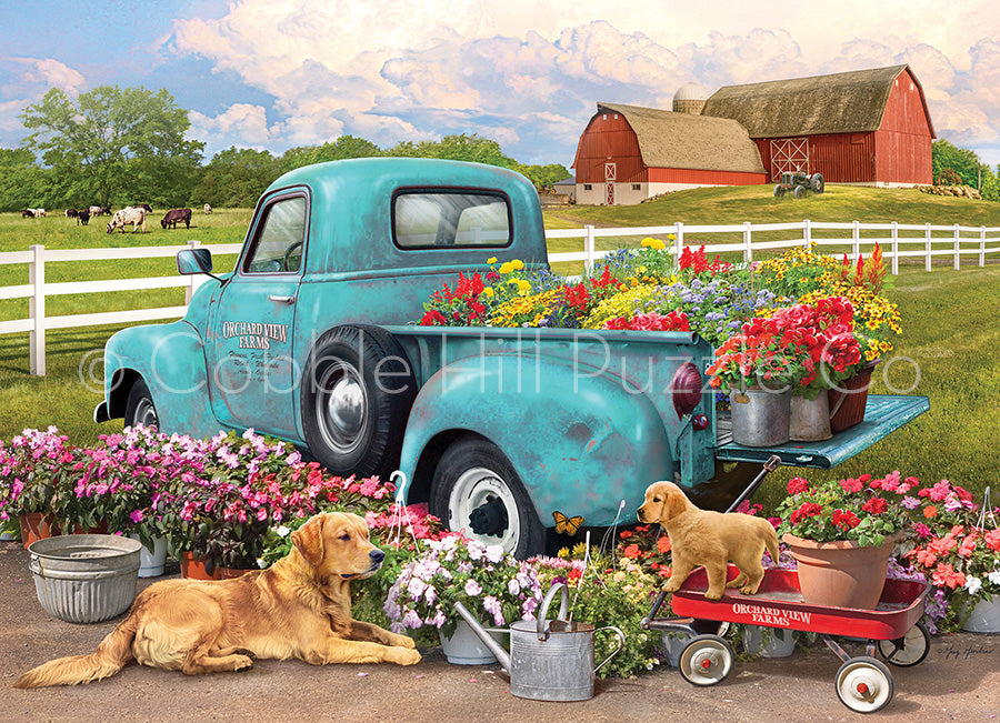 Flower Truck, Greg Giordano (1000pcs)