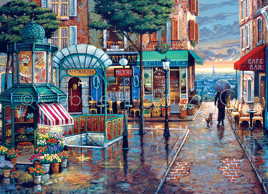 Rainy Day Stroll, John O'Brien (1000pcs)