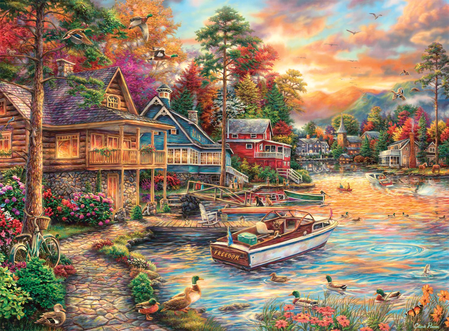 PFG Freedom At The Lake, Chuck Pinson (Usage/Occasion - PUZZLES FOR GOOD)