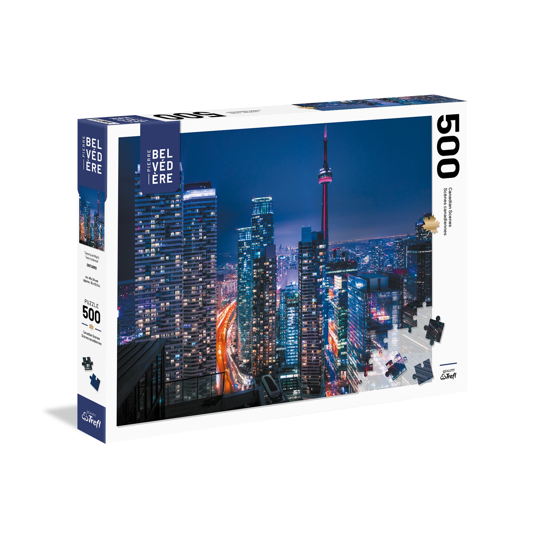 Toronto at Night, Ontario (500pcs)