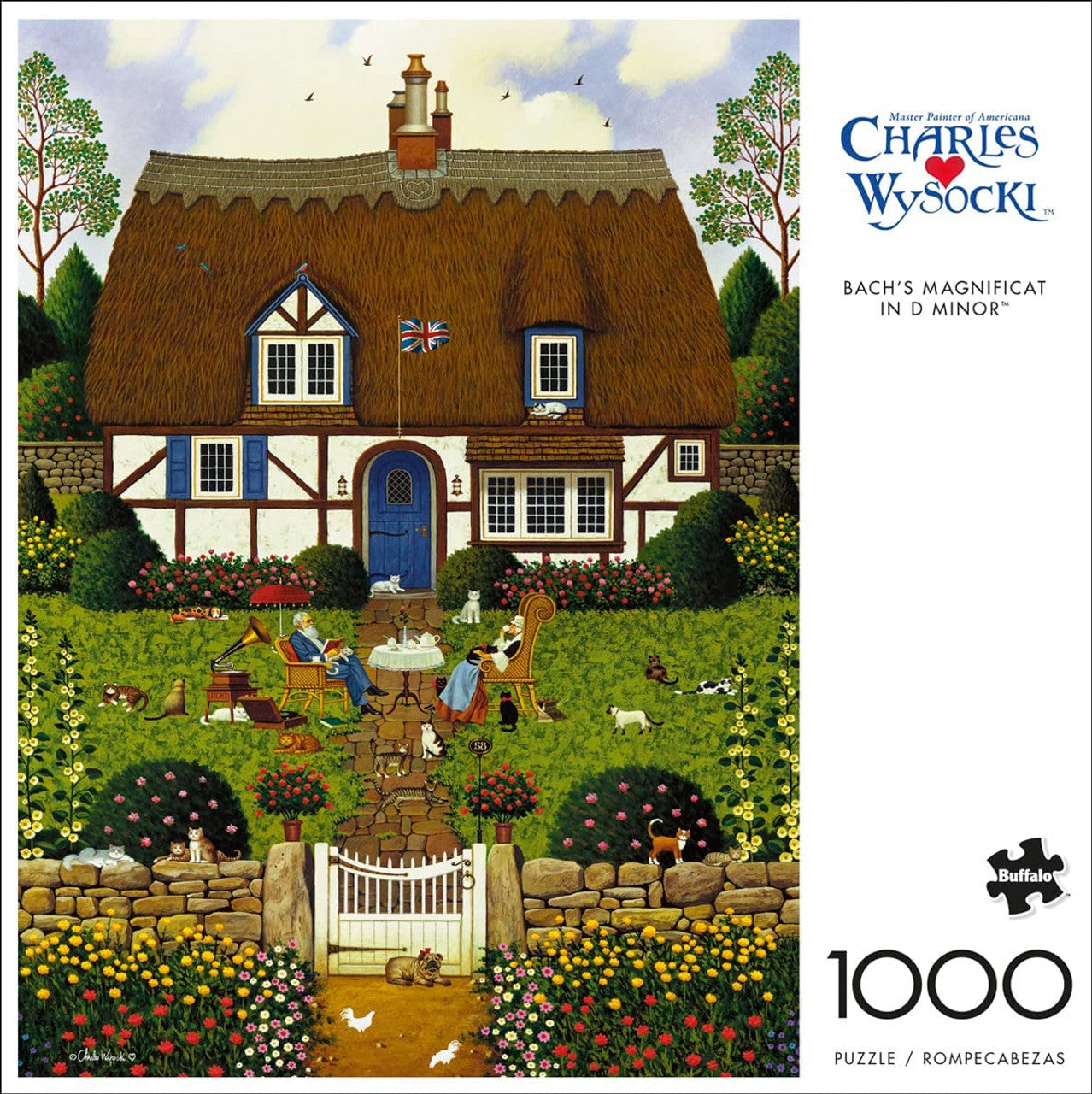 Bach's Magnificat in D Minor, Charles Wysocki (1000pcs)