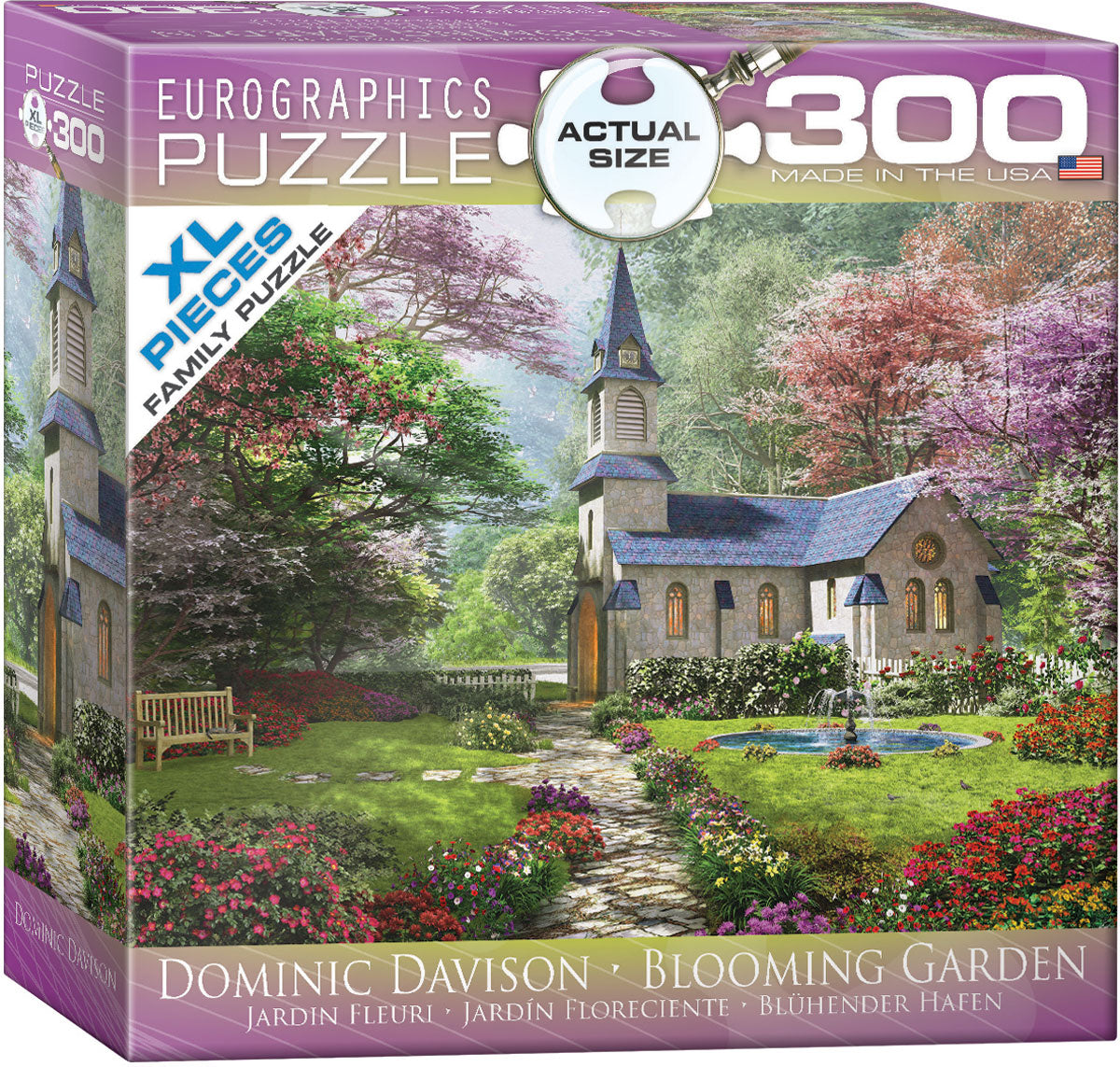 Jardin fleuri, Dominic Davison (300XL)