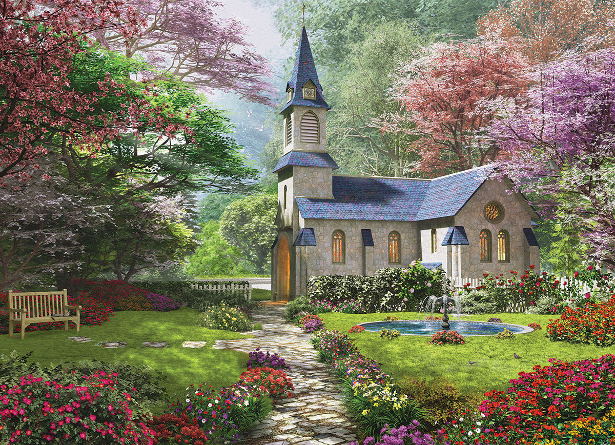 Jardin fleuri, Dominic Davison (300XL)