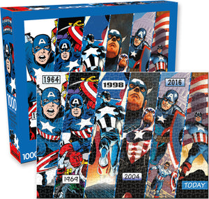 DMG Marvel Captain America Timeline (1000pcs) (DAMAGED BOX)