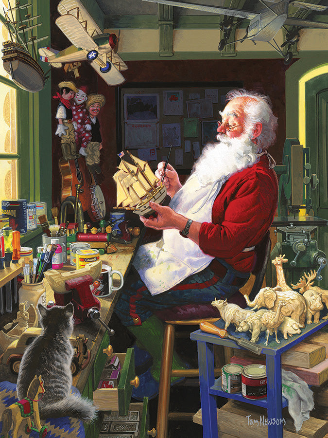 Workbench du Père Noël, Tom Newsom