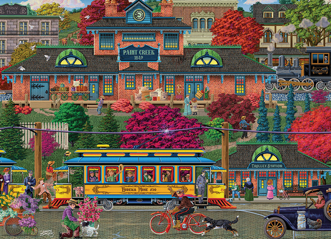 Station de chariot, Joseph Burgess