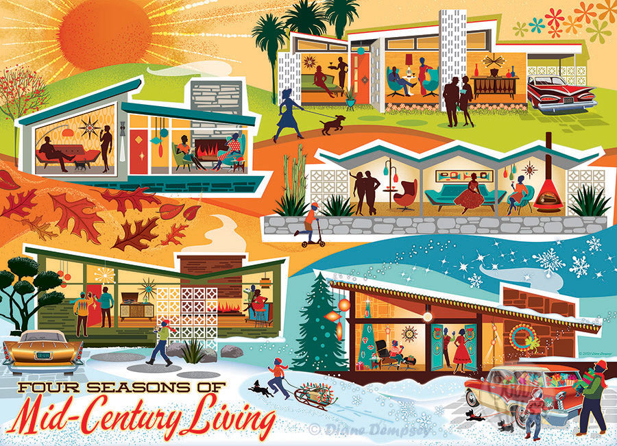 Four Seasons of Mid-Century Living, Diane Dempsey