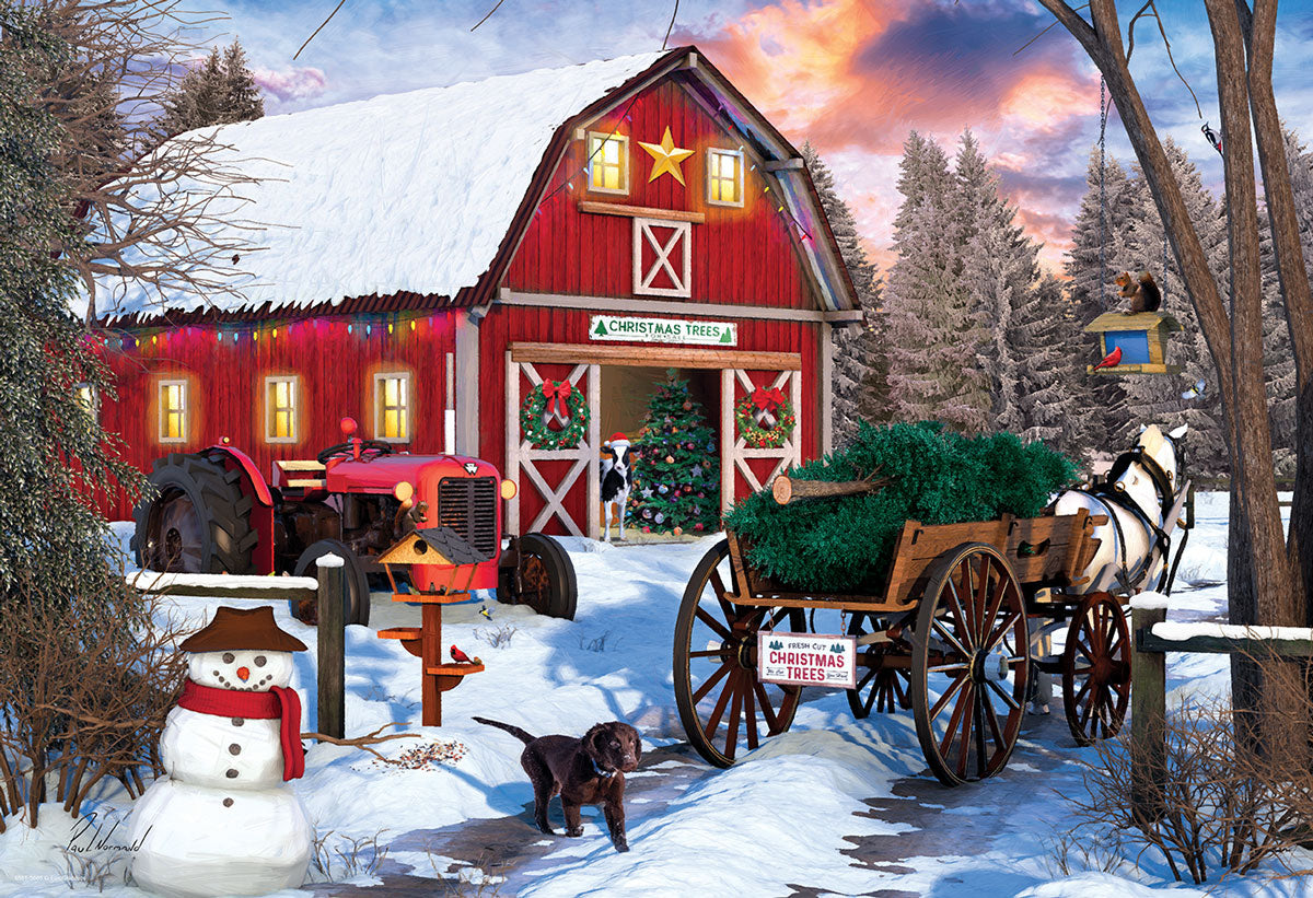 Holiday Barn Collectable Tin (550pcs)