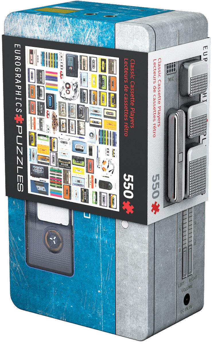 Cassette Player Collectable Tin (550pcs)