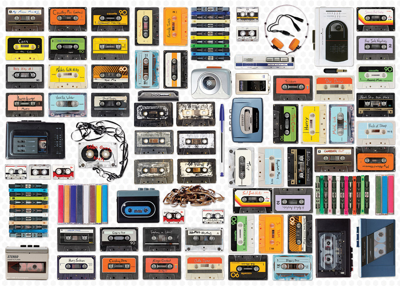 Cassette Player Collectable Tin (550pcs)