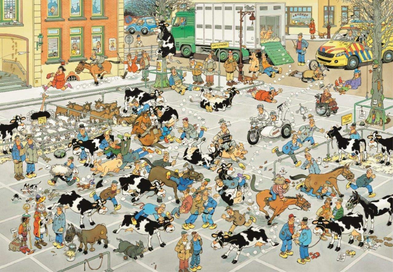 Le marché du bétail (Le Marché aux Bestias)