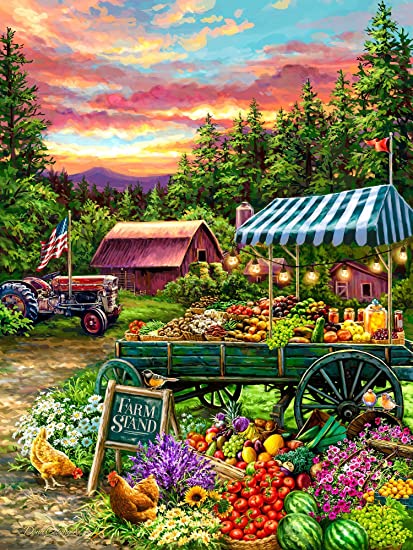 Le stand de fruits, Dona Gelsinger (500pcs)