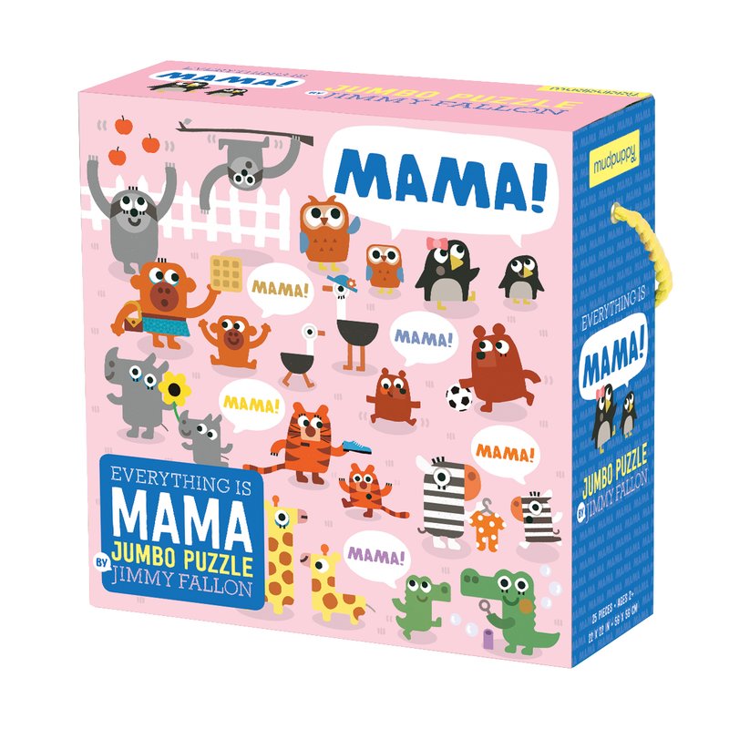 Jimmy Fallon Everything Is MAMA Jumbo Puzzle (25pcs)