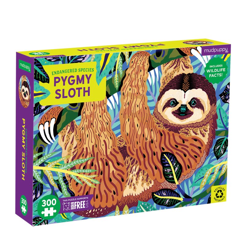Pygmy Sloth Endangered Species  (300pcs)