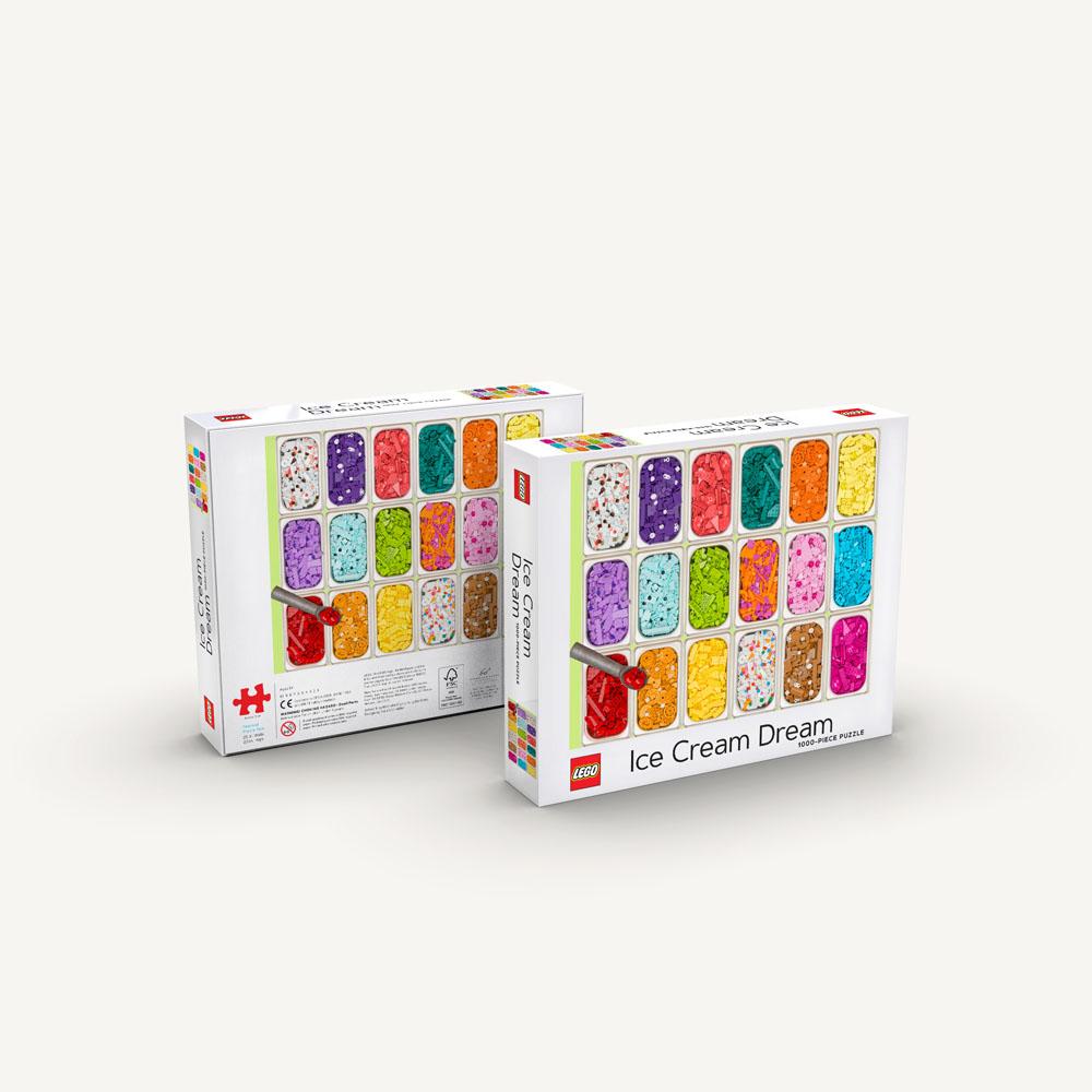 Puzzle de rêve de crème glacée LEGO