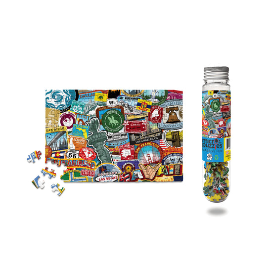 Micro Puzzle - USA Road Trip