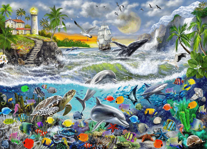 Île aquatique PFG (puzzles pour de bon)