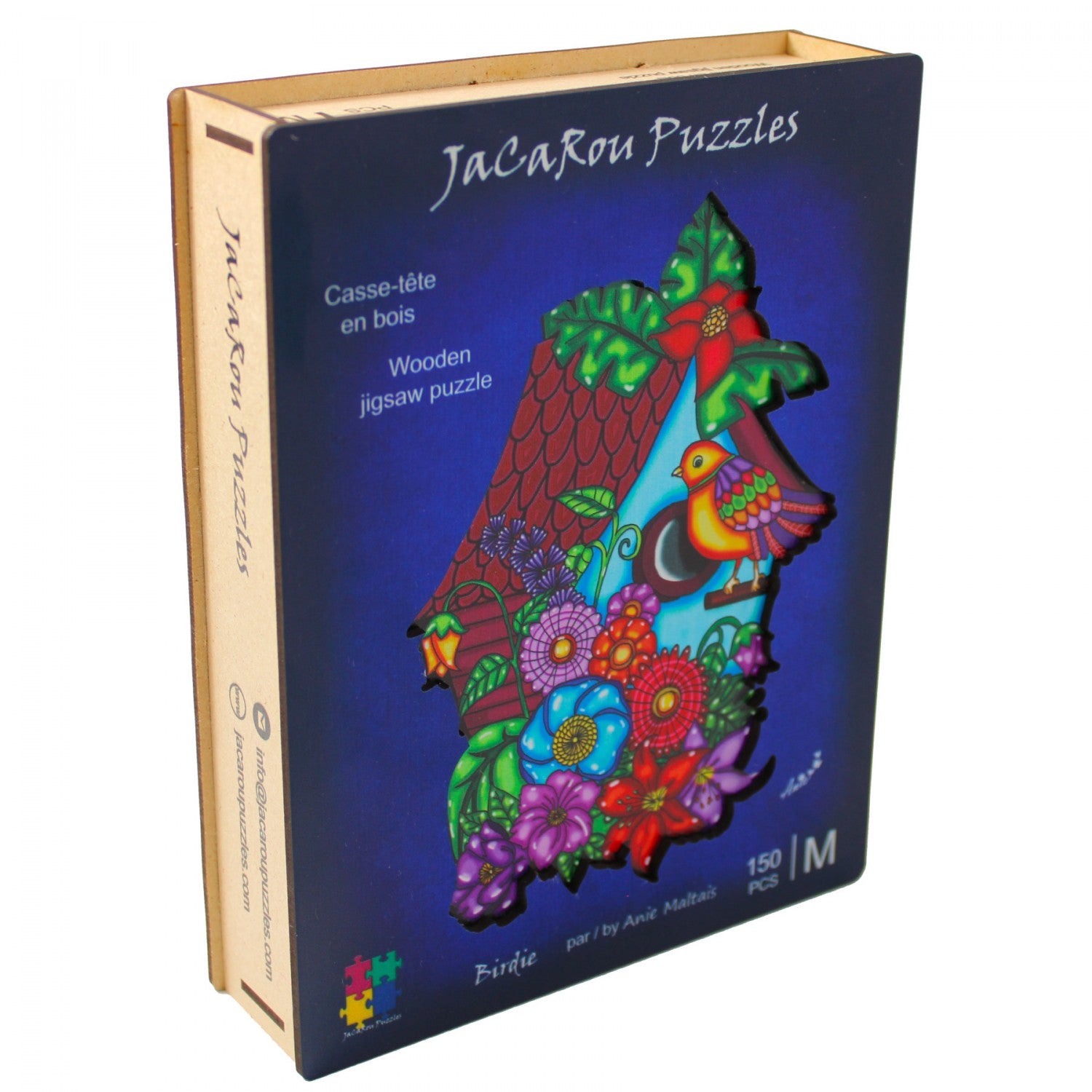 BIRDIE , Anie Maltais (Wooden Jigsaw Puzzle)