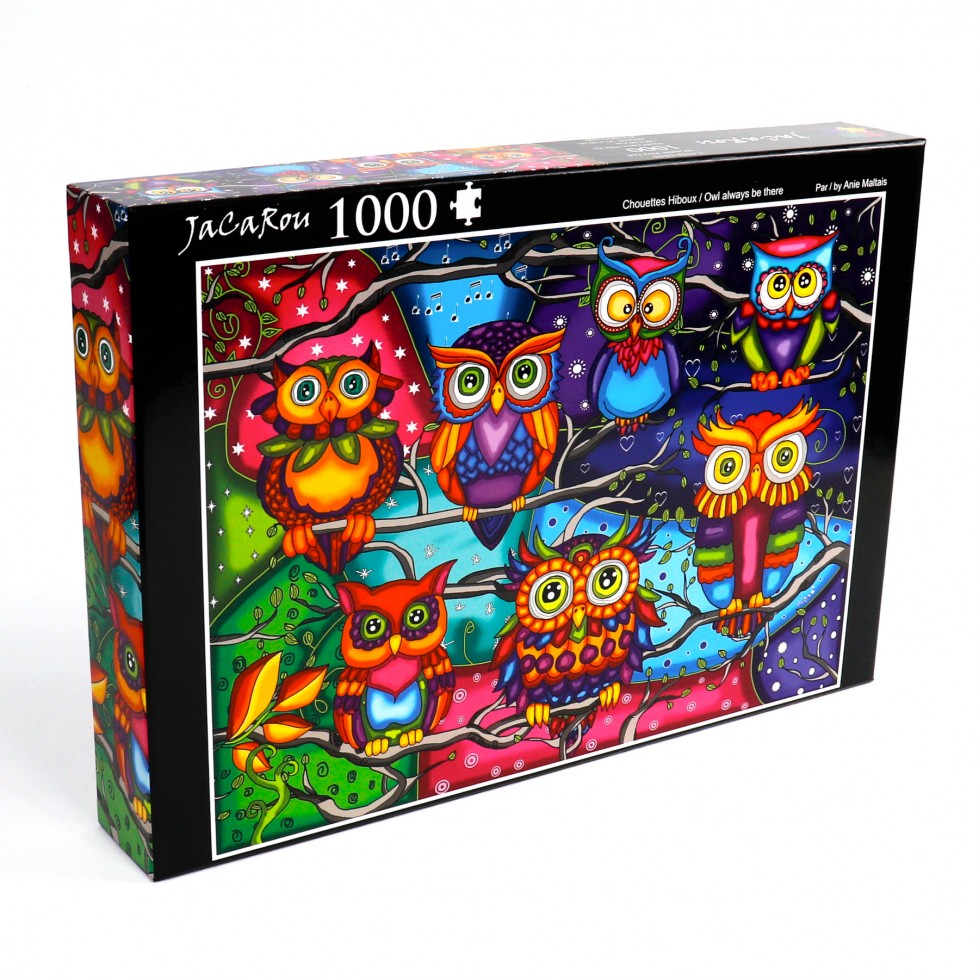 Chouettes Hibou / Owl Always Be There, Anie Maltais (1000pcs)