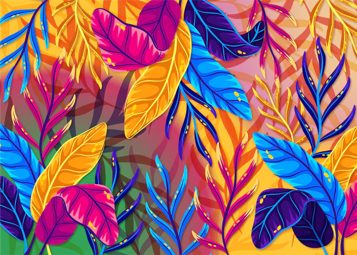 Plante colorée PFG (puzzles pour de bon)