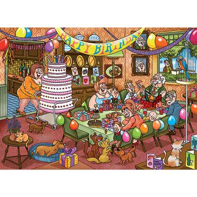 PFG WASGIJ MYSTERY # 16, surprise d'anniversaire (surprise anniversaire) (utilisation / utilisée - puzzles pour de bon)