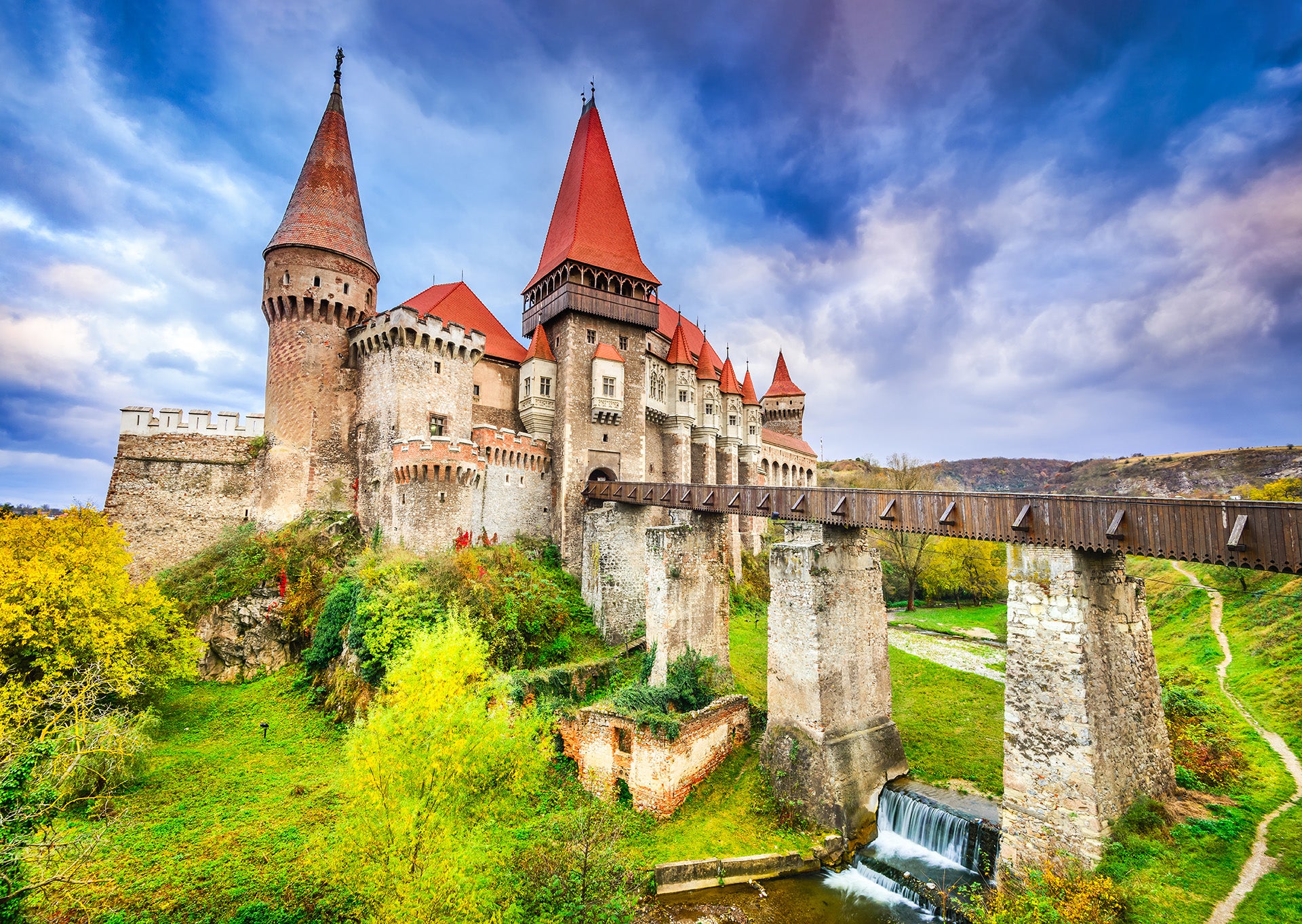Castelul Corvinilor, Hunedoara (1000pcs)