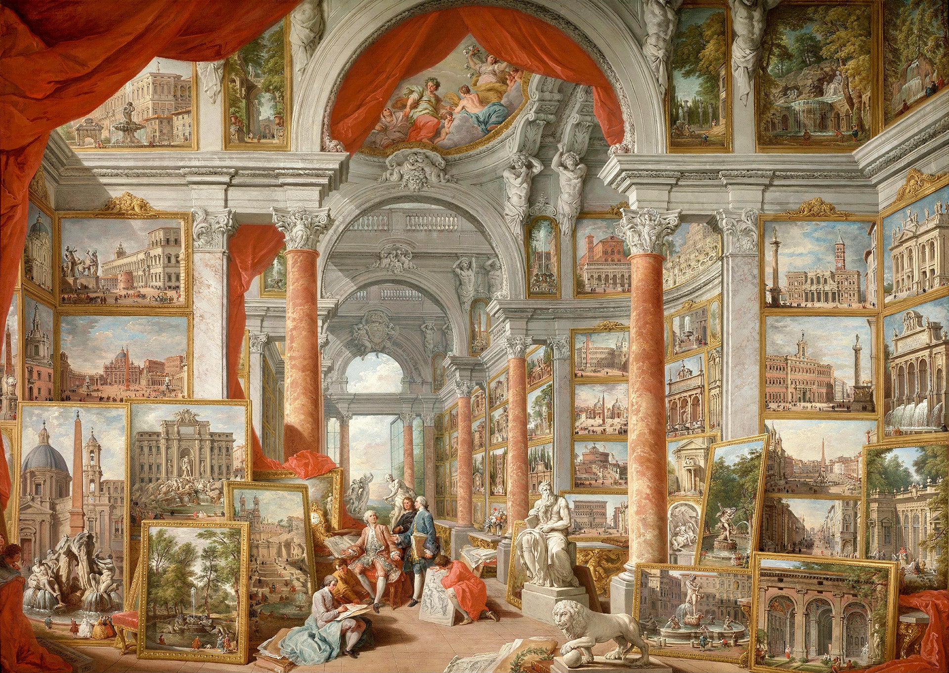 Vues de Rome moderne (1000pcs)