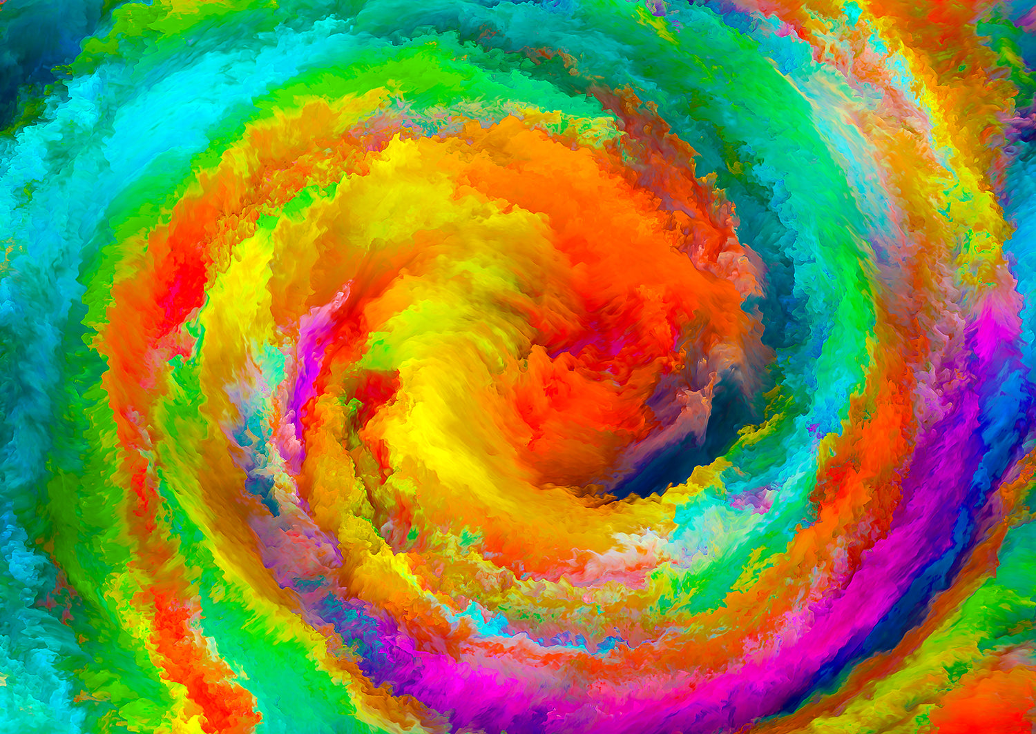 Swirl de gradient coloré (1000pcs)