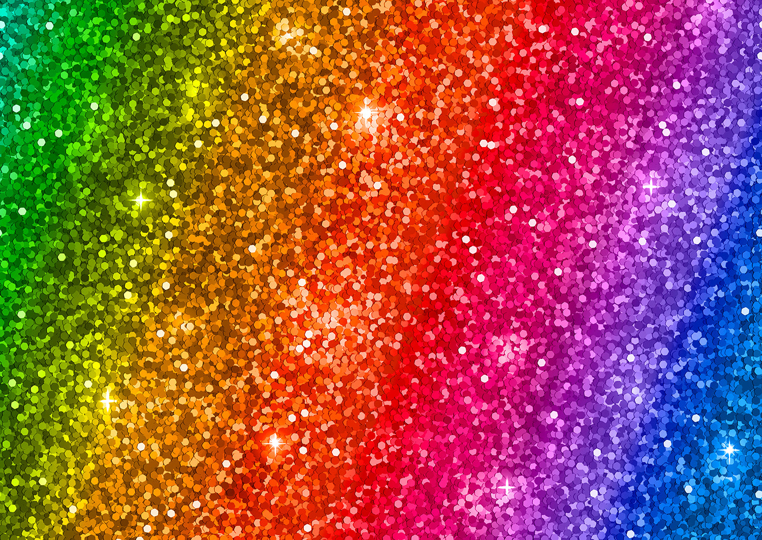 Gradient de paillettes arc-en-ciel (1000pcs)