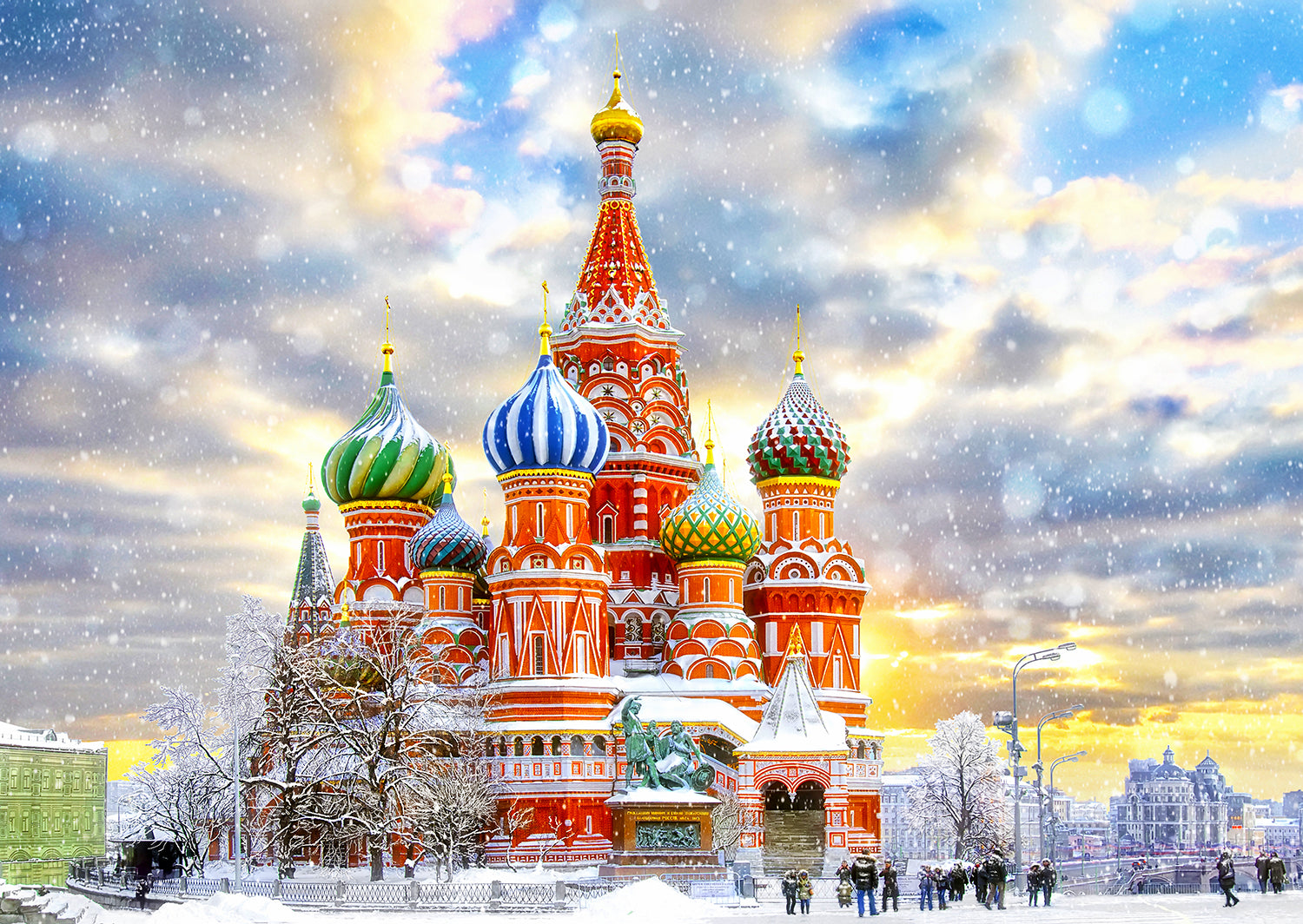 Cathédrale de Saint Basil, Moscou (1000pcs)