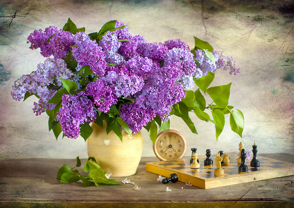 Lilas et échecs (1000pcs)