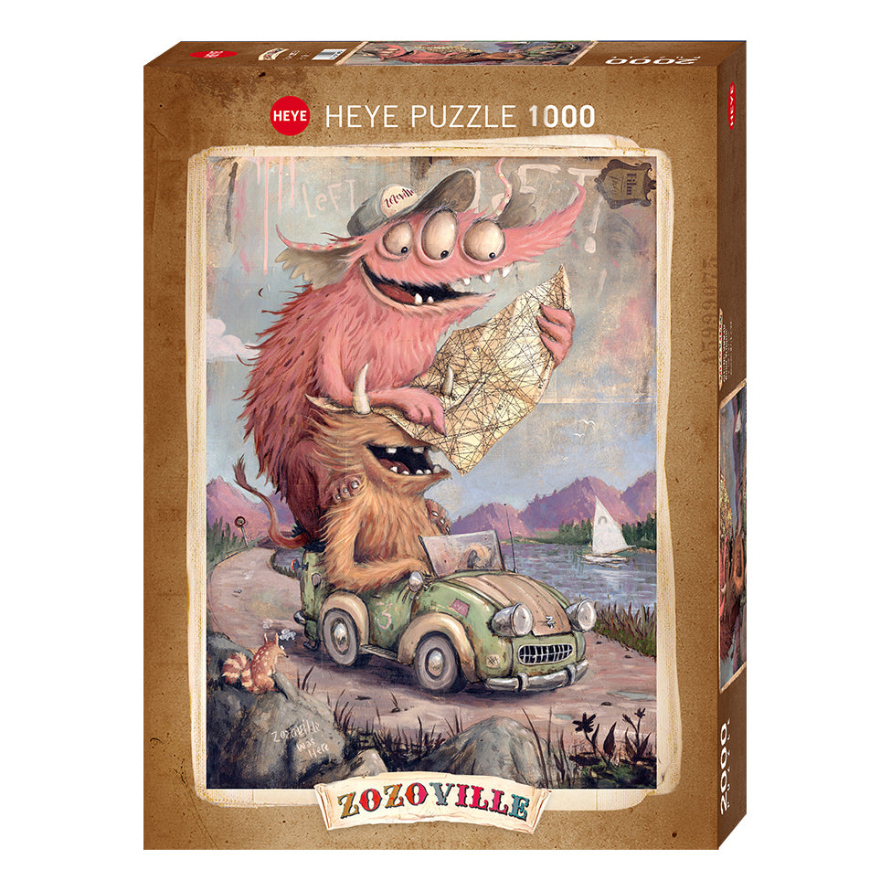 Zozoville: Road Trippin', Dineen (Compact Box) (1000pcs)