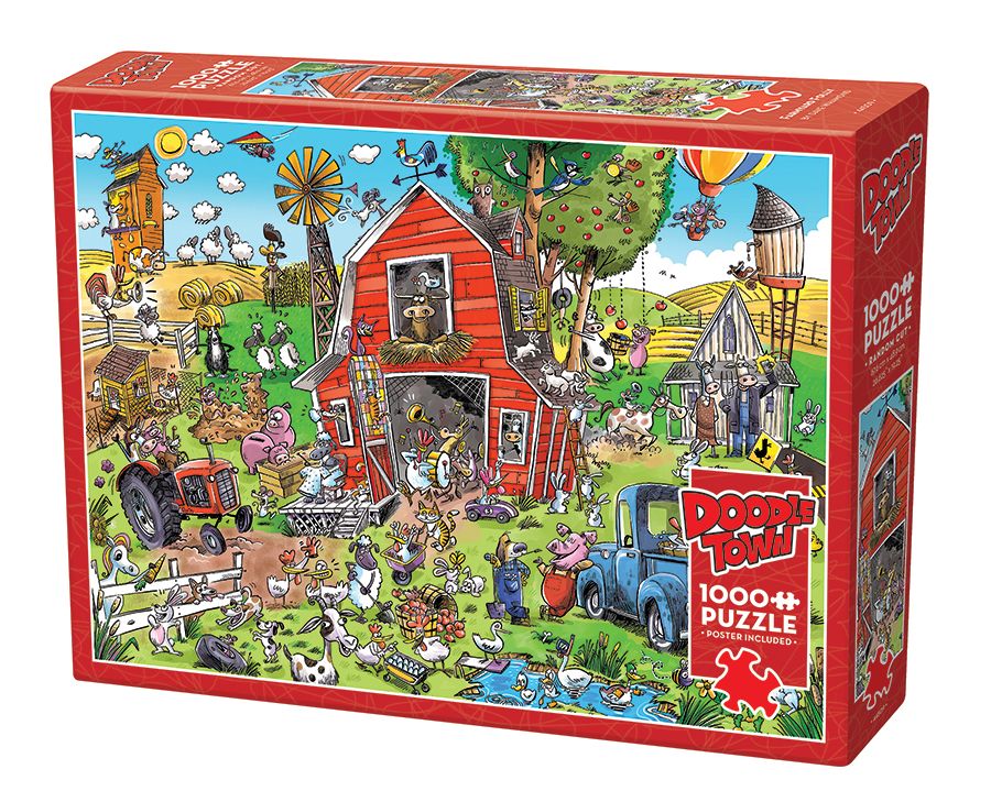 Doodletown: Farmyard Folily (1000pcs)
