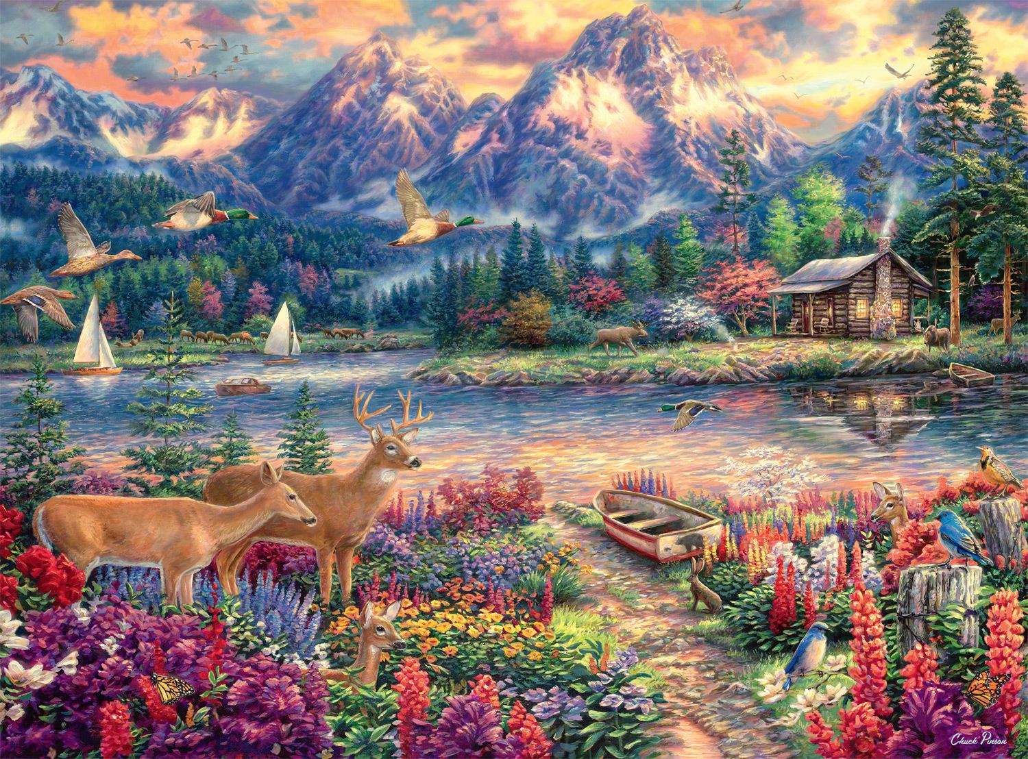 Majesté de Spring Mountain, Chuck Pinson